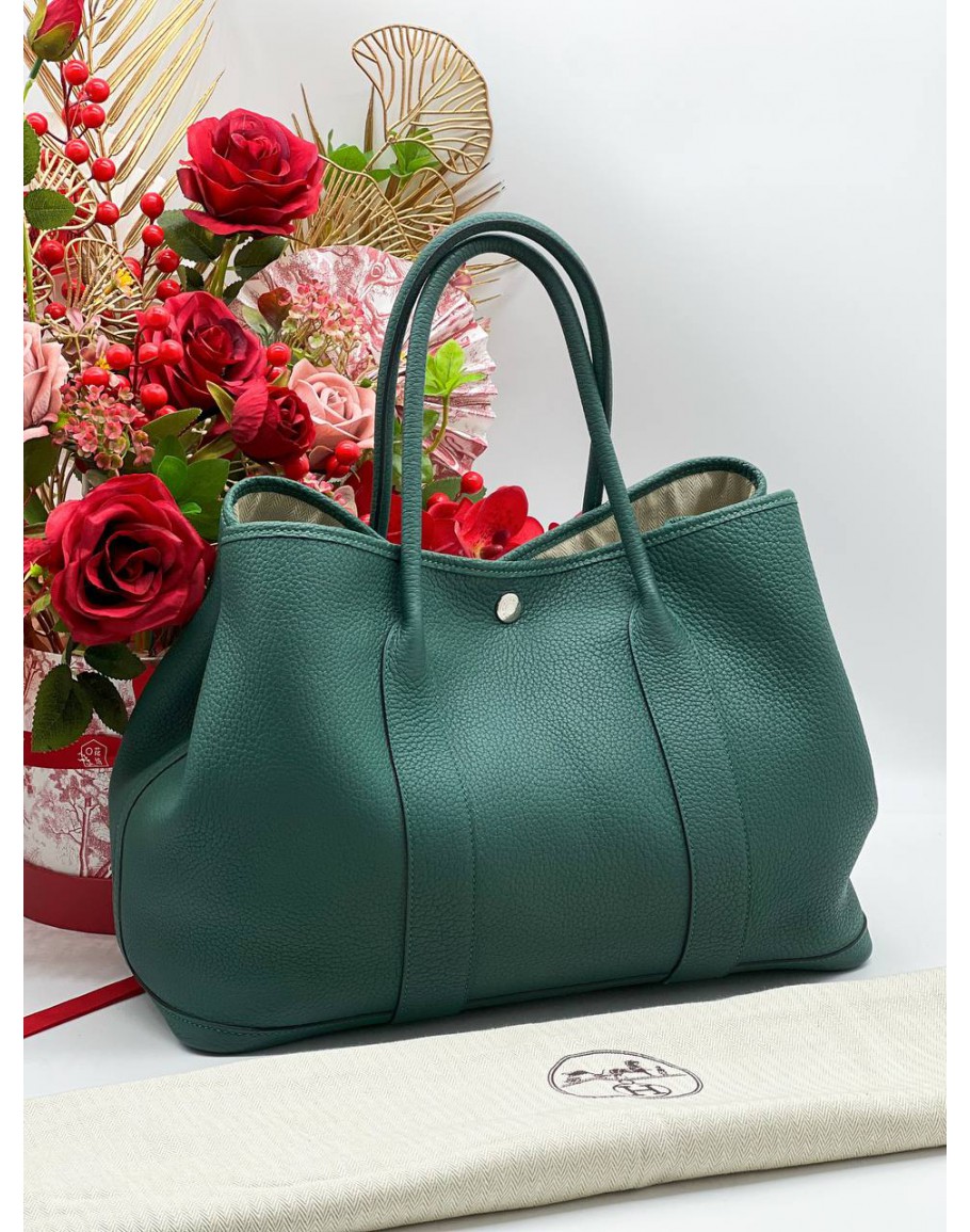 HERMES GARDEN PARTY 36 IN GREEN